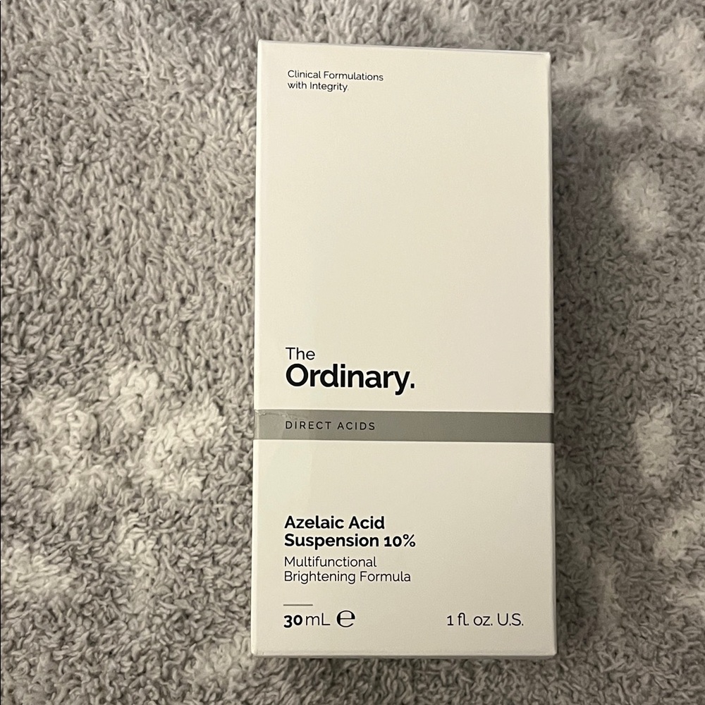 The Ordinary Azelaic Acid Suspension 10% - White and Gray Packaging